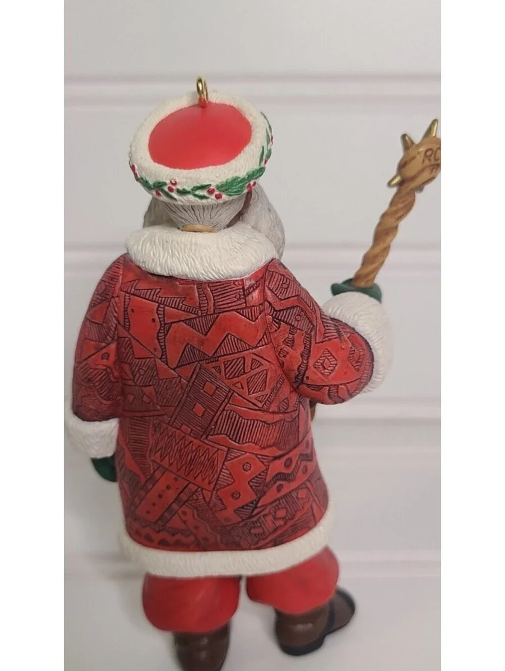 Vintage Hallmark 1999 Joyful Santa 1st in Series Christmas Ornament